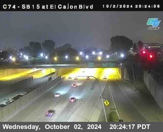 SB 15 at El Cajon Blvd