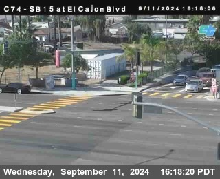 SB 15 at El Cajon Blvd