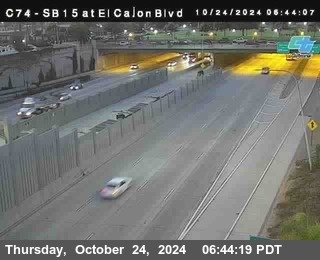 SB 15 at El Cajon Blvd