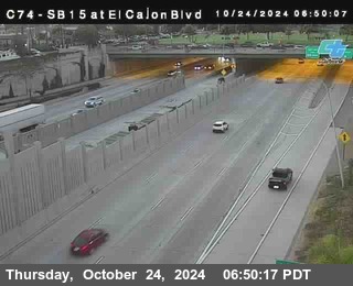 SB 15 at El Cajon Blvd