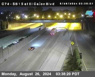 SB 15 at El Cajon Blvd