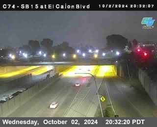 SB 15 at El Cajon Blvd