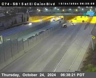 SB 15 at El Cajon Blvd