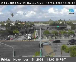 SB 15 at El Cajon Blvd