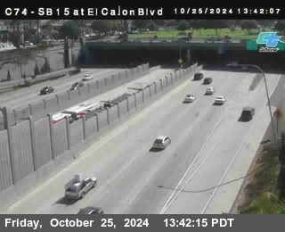 SB 15 at El Cajon Blvd