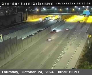 SB 15 at El Cajon Blvd