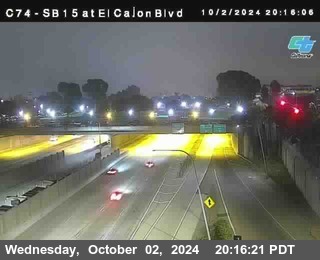 SB 15 at El Cajon Blvd