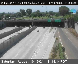 SB 15 at El Cajon Blvd