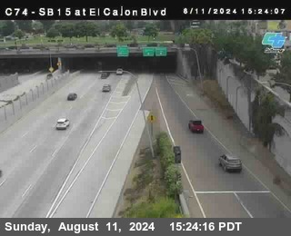 SB 15 at El Cajon Blvd