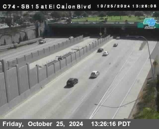 SB 15 at El Cajon Blvd