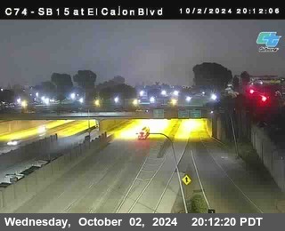 SB 15 at El Cajon Blvd