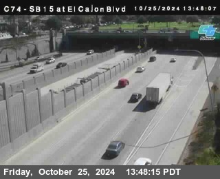 SB 15 at El Cajon Blvd