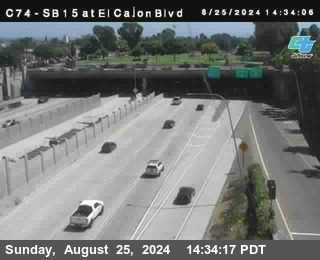 SB 15 at El Cajon Blvd