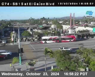 SB 15 at El Cajon Blvd