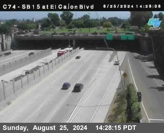 SB 15 at El Cajon Blvd