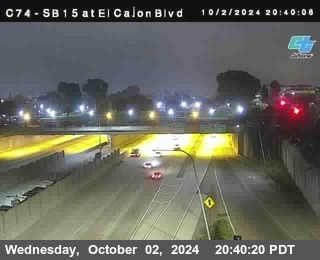 SB 15 at El Cajon Blvd