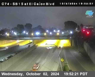 SB 15 at El Cajon Blvd