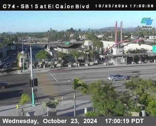 SB 15 at El Cajon Blvd