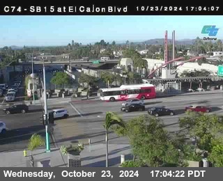 SB 15 at El Cajon Blvd