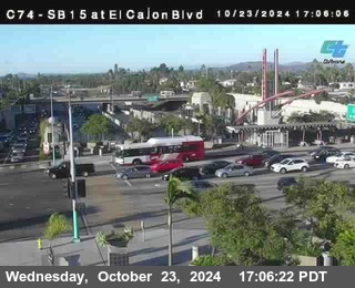 SB 15 at El Cajon Blvd