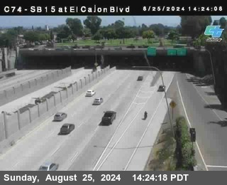 SB 15 at El Cajon Blvd