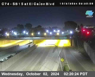 SB 15 at El Cajon Blvd