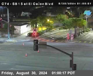 SB 15 at El Cajon Blvd