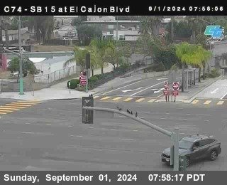 SB 15 at El Cajon Blvd