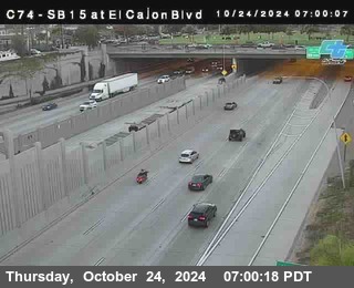 SB 15 at El Cajon Blvd