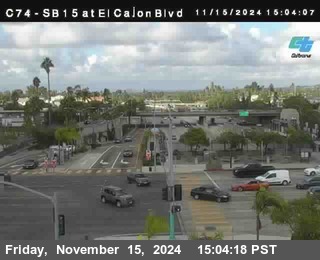 SB 15 at El Cajon Blvd