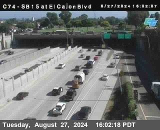 SB 15 at El Cajon Blvd