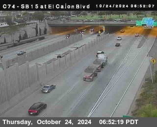 SB 15 at El Cajon Blvd