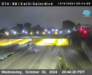 SB 15 at El Cajon Blvd