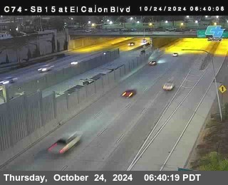 SB 15 at El Cajon Blvd