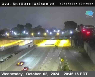 SB 15 at El Cajon Blvd