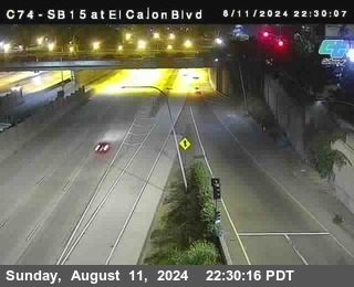 SB 15 at El Cajon Blvd