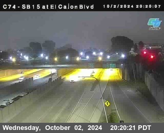 SB 15 at El Cajon Blvd