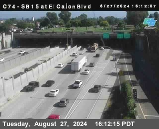 SB 15 at El Cajon Blvd