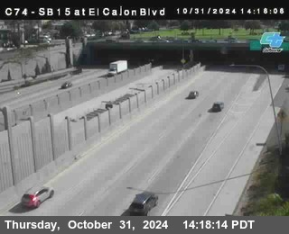 SB 15 at El Cajon Blvd