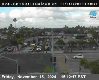 SB 15 at El Cajon Blvd