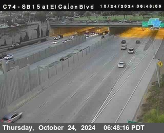 SB 15 at El Cajon Blvd