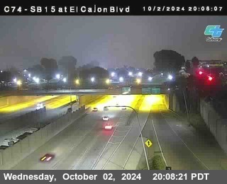 SB 15 at El Cajon Blvd