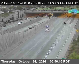 SB 15 at El Cajon Blvd