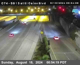 SB 15 at El Cajon Blvd