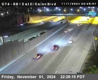 SB 15 at El Cajon Blvd