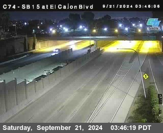 SB 15 at El Cajon Blvd