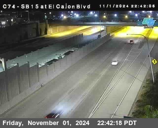 SB 15 at El Cajon Blvd