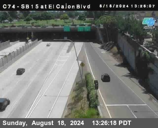 SB 15 at El Cajon Blvd