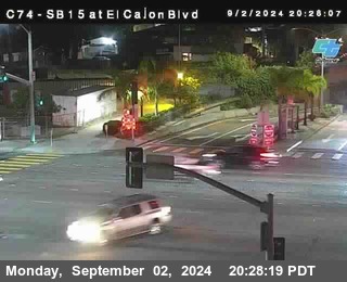 SB 15 at El Cajon Blvd