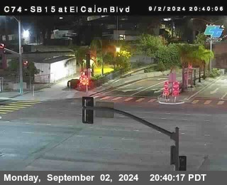 SB 15 at El Cajon Blvd